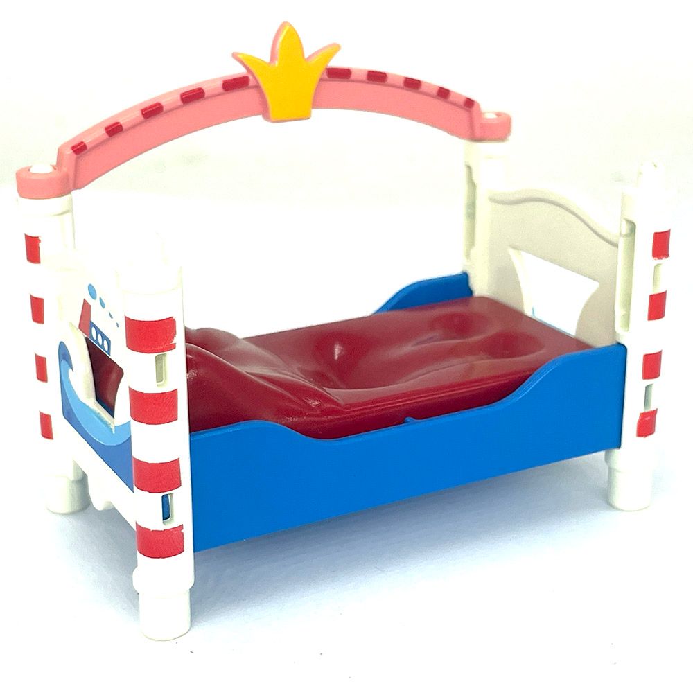 playmobil lit enfant multicolore