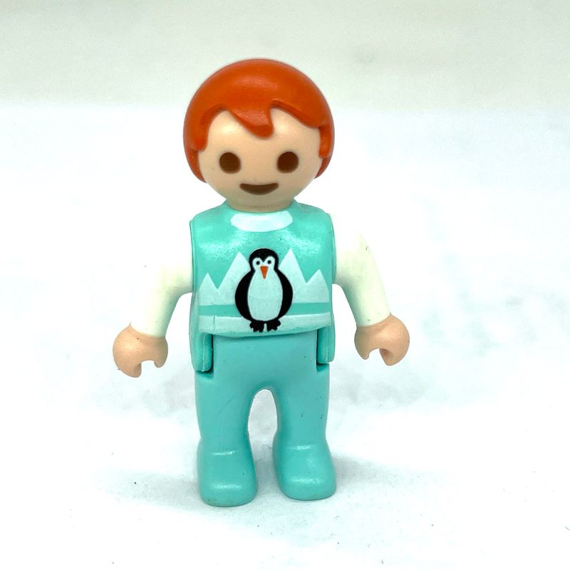 playmobil bébé bleu ciel pinguin