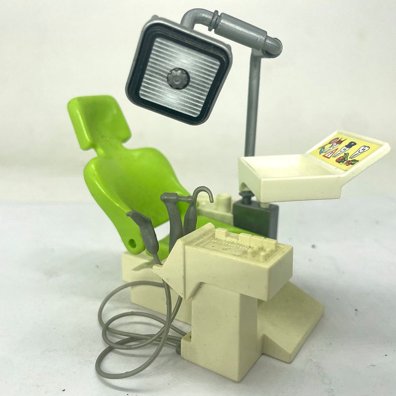 playmobil fauteuil de dentiste vert