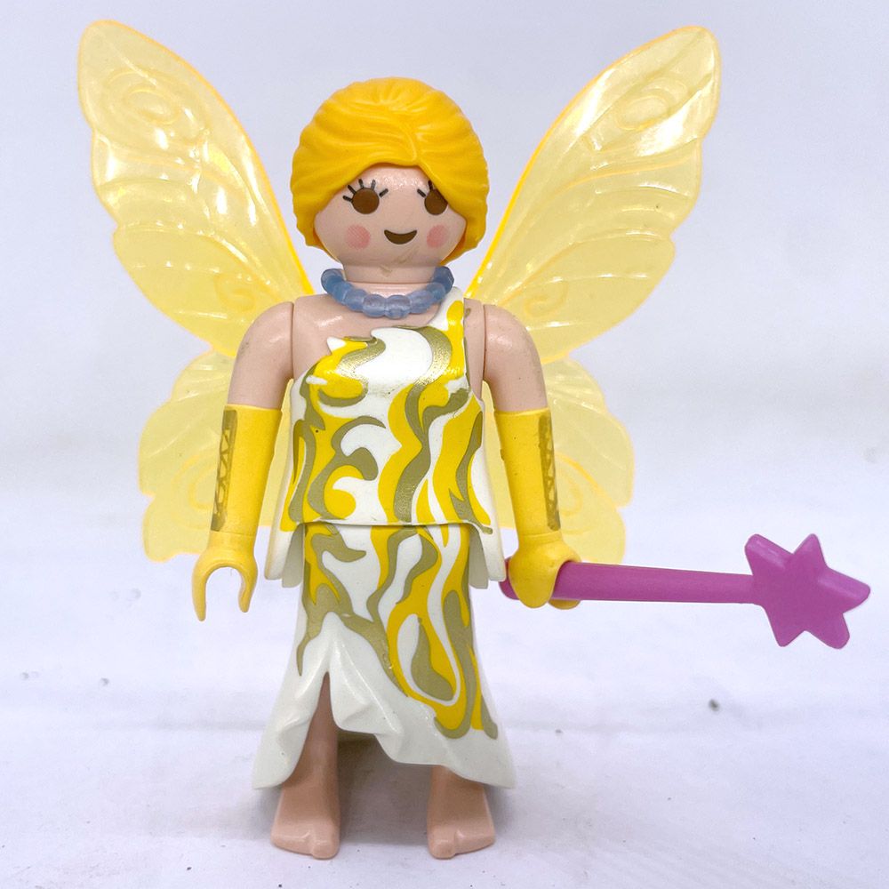 playmobil fée blonde jaune playmobil fée blonde jaune