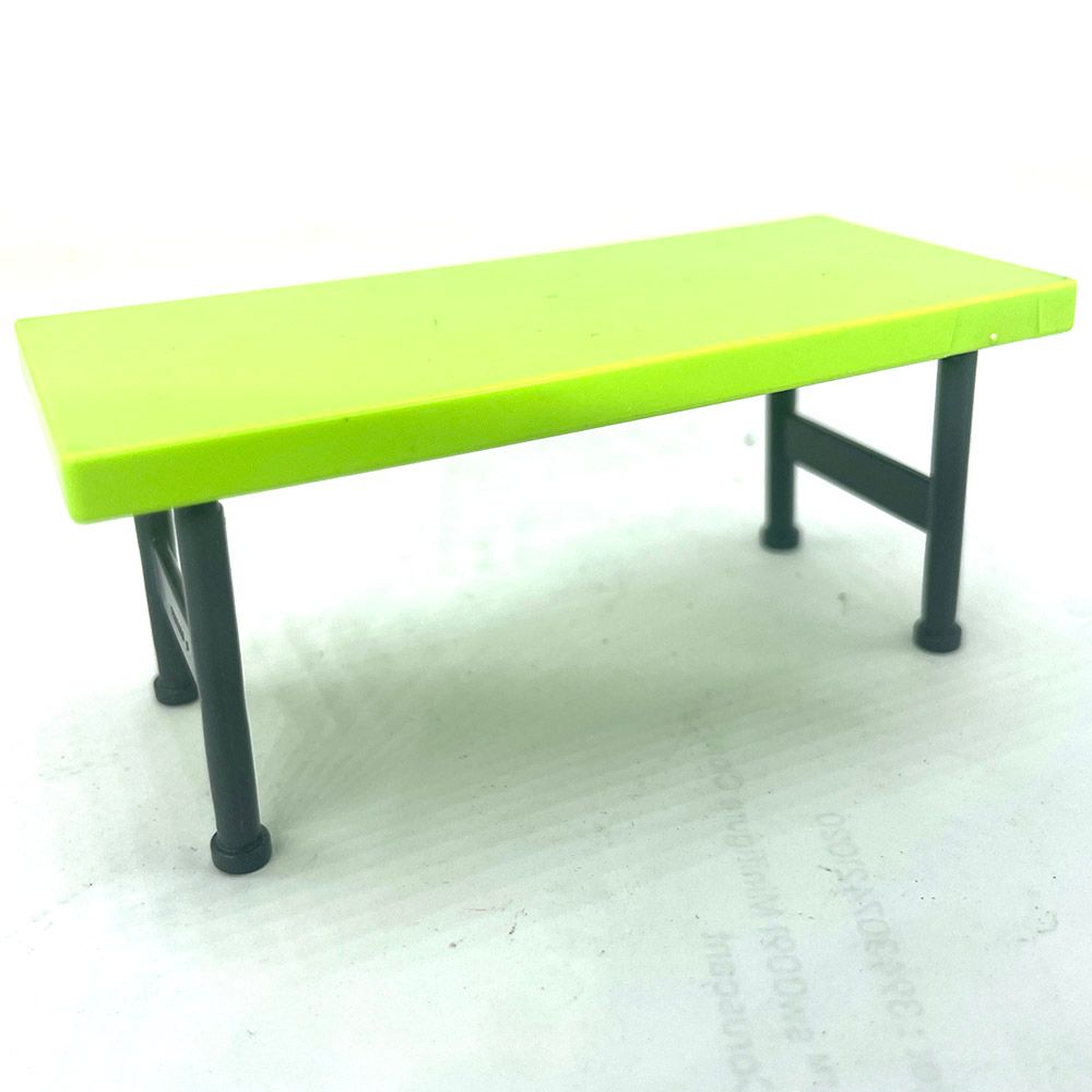 playmobil table pliante verte