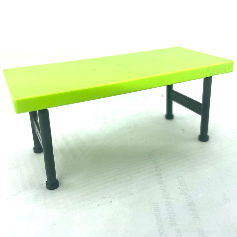 playmobil table pliante verte