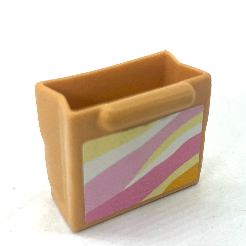 playmobil sac cabas marron clair