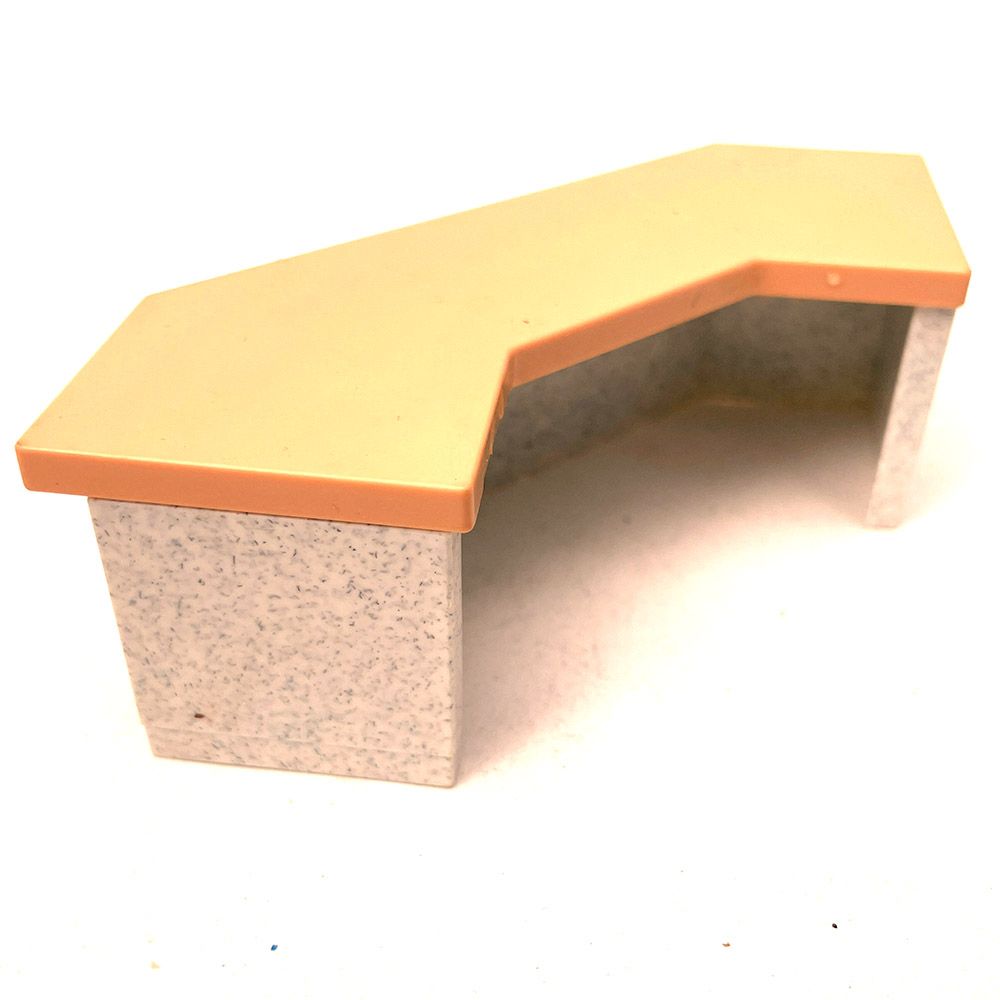playmobil bureau d'angle beige playmobil bureau d'angle beige