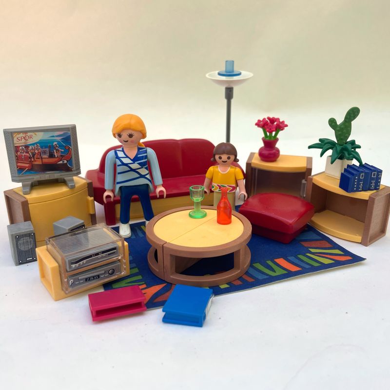 playmobil salon rouge