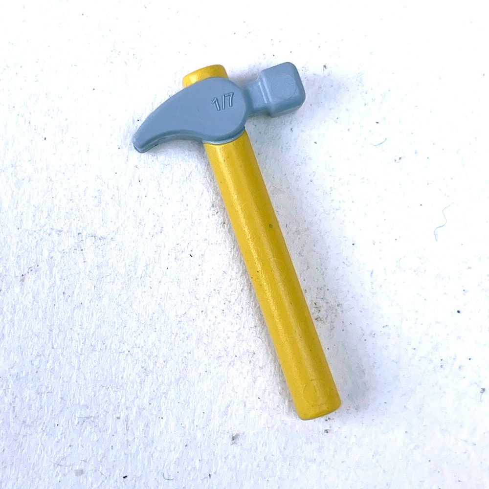 playmobil marteau bicolore