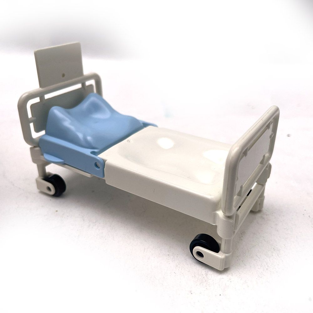 playmobil lit d'hôpital bleu ciel