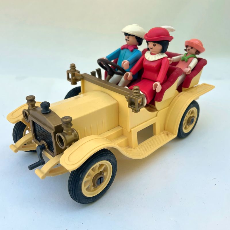playmobil voiture tacot beige 1900 •