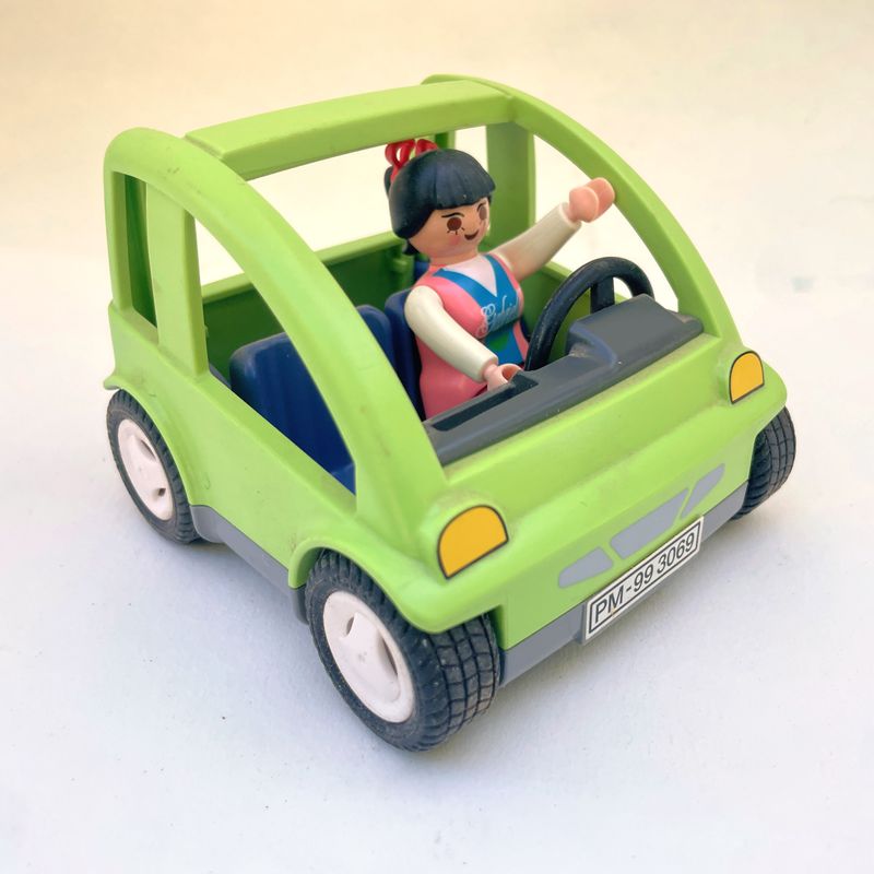 playmobil voiture twingo verte