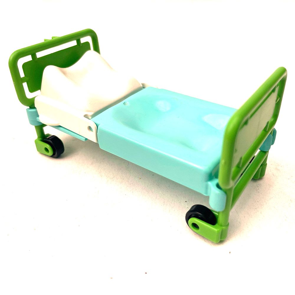 playmobil lit hôpital vert