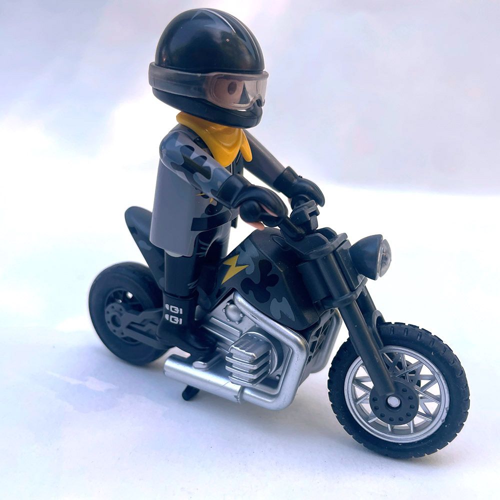 playmobil moto japonaise grise playmobil moto japonaise grise