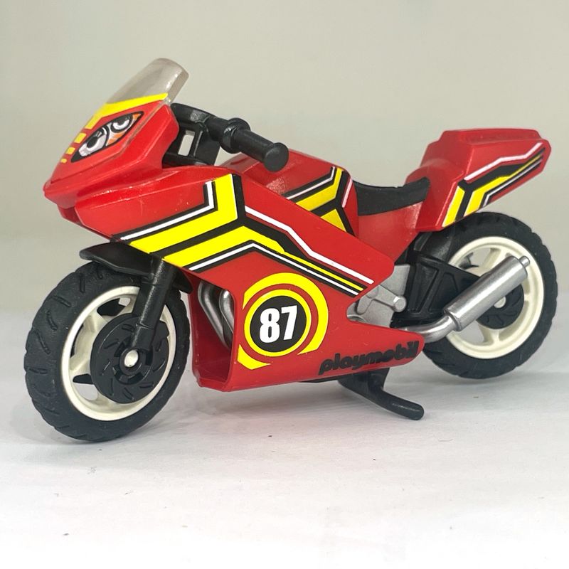 playmobil moto rouge sport playmobil moto rouge sport