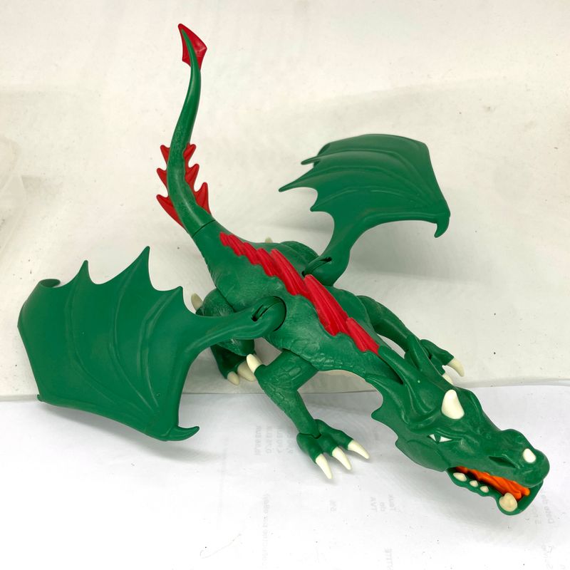 playmobil dragon 4 pattes vert
