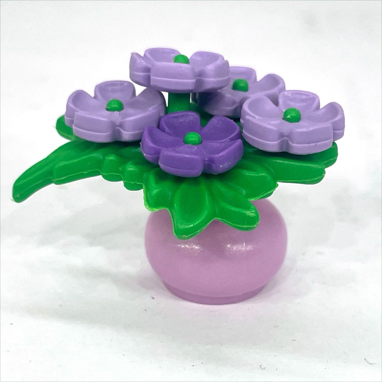 playmobil pot de fleur bouquet violet