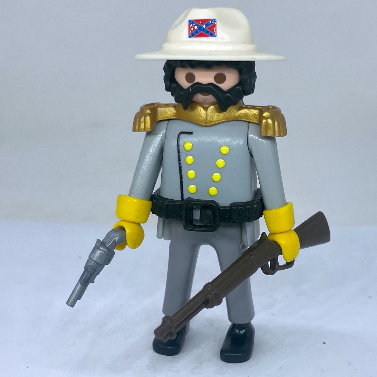 playmobil officier sudiste custom 2 playmobil officier sudiste custom 2