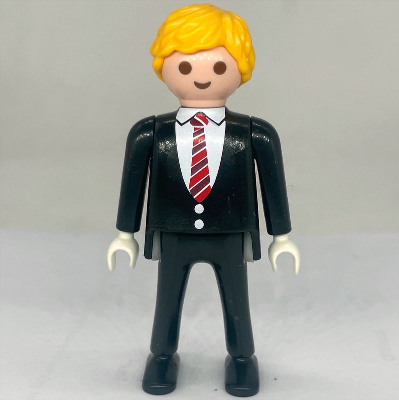 playmobil homme en costume noir playmobil homme en costume noir