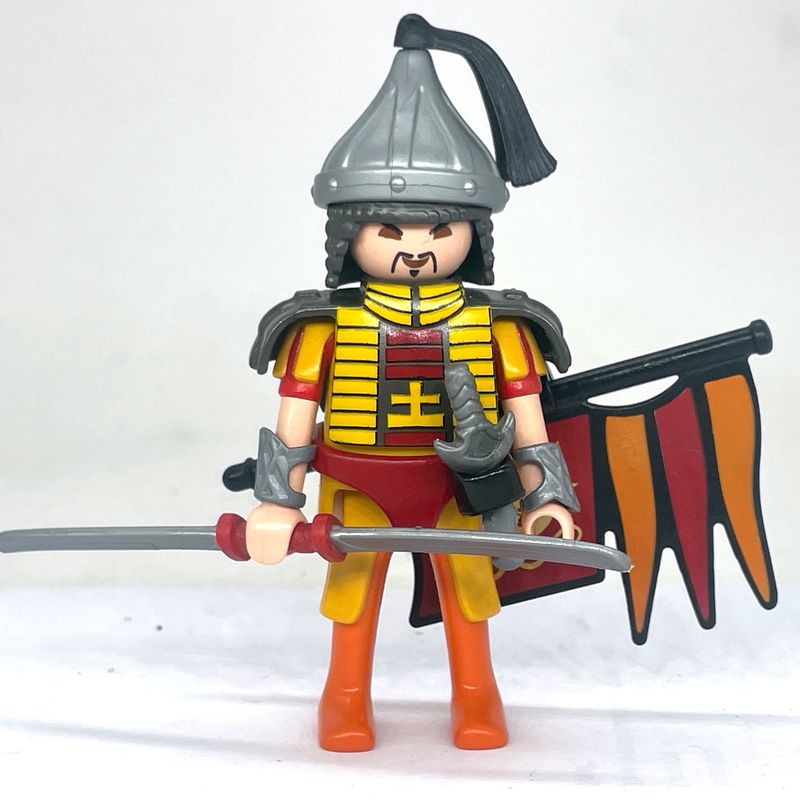 playmobil guerrier samouraï rouge playmobil guerrier samouraï rouge