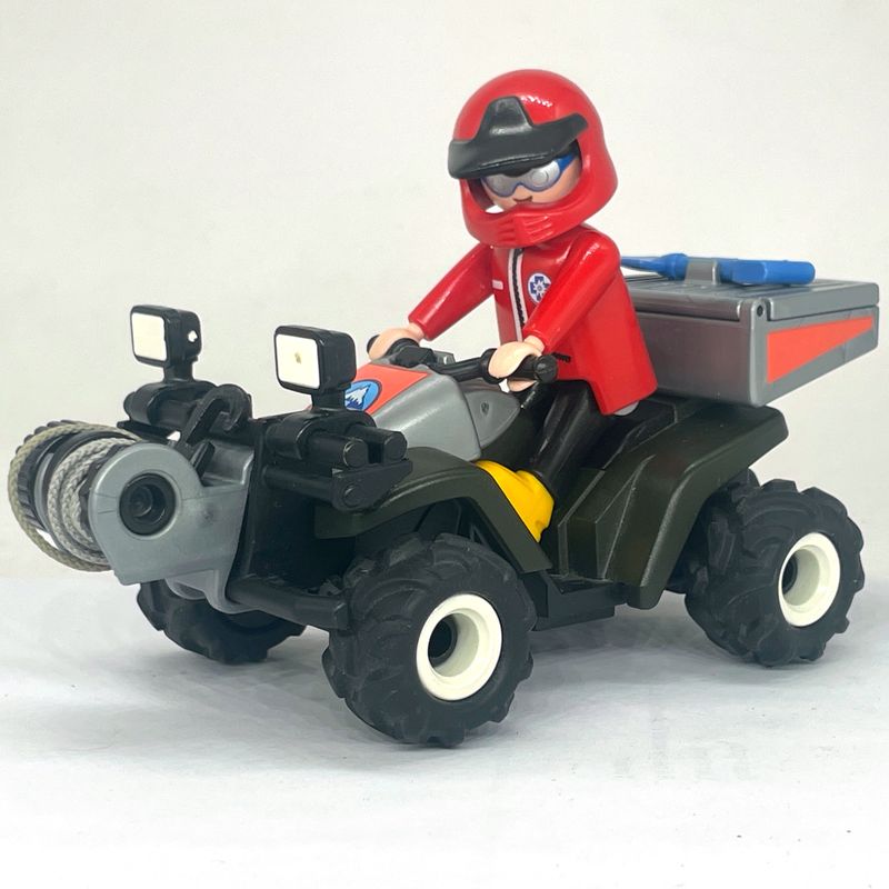 playmobil quad secours en montagne playmobil quad secours en montagne