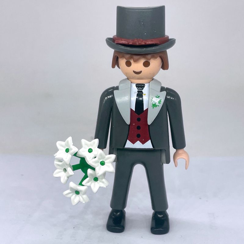 playmobil marié costume gris playmobil marié costume gris