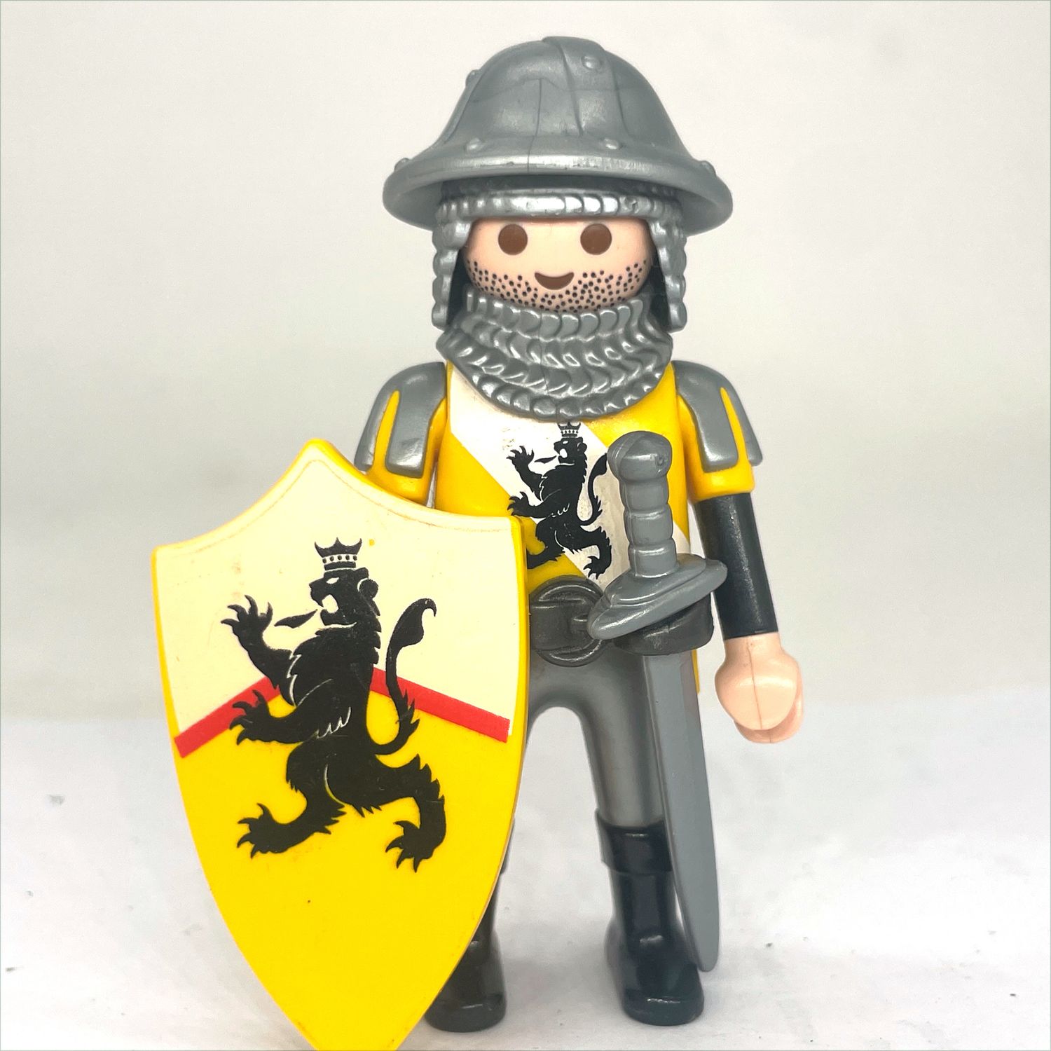 playmobil chevalier lion noir 2