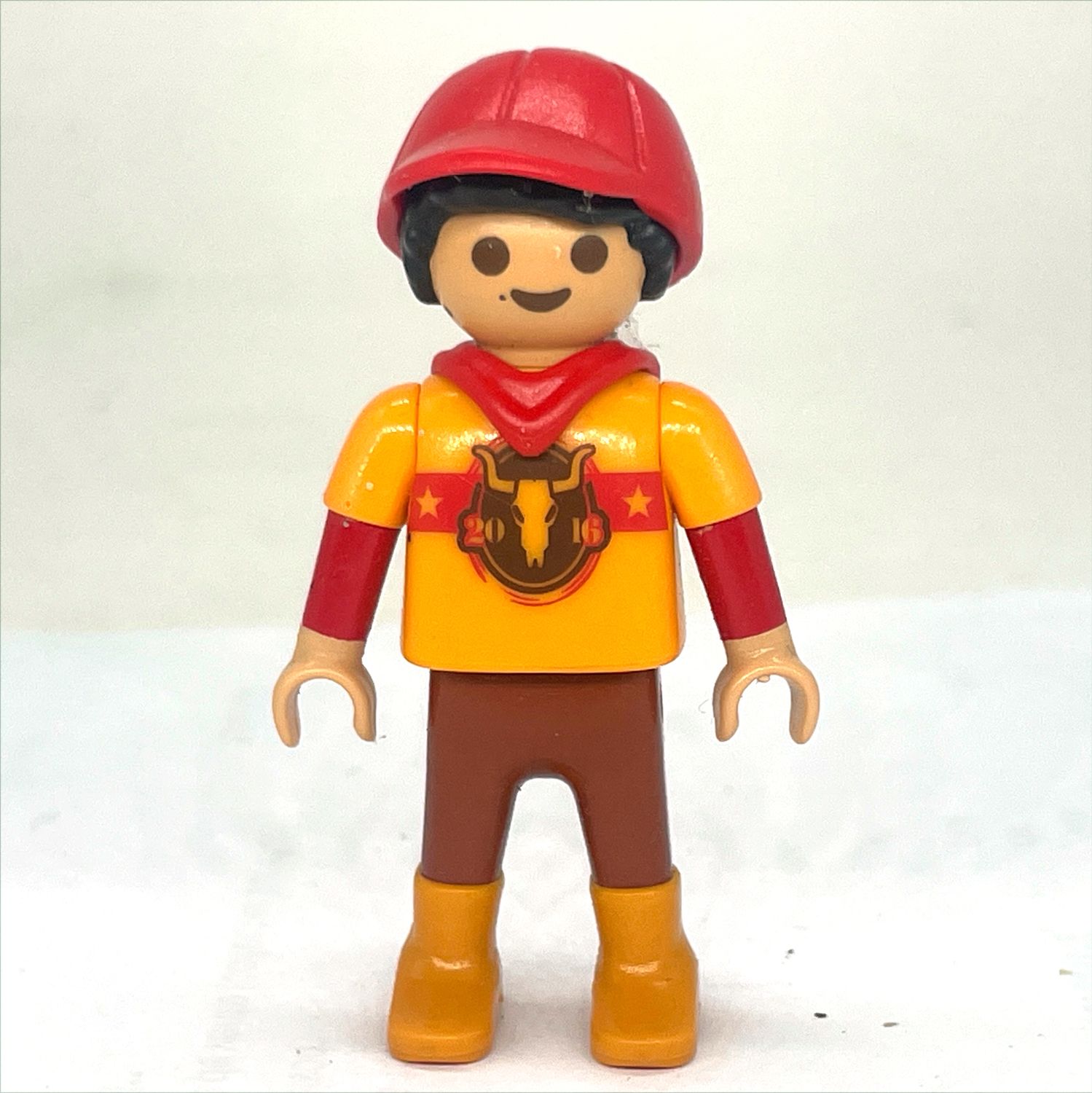 playmobil enfant orange bufle 2016