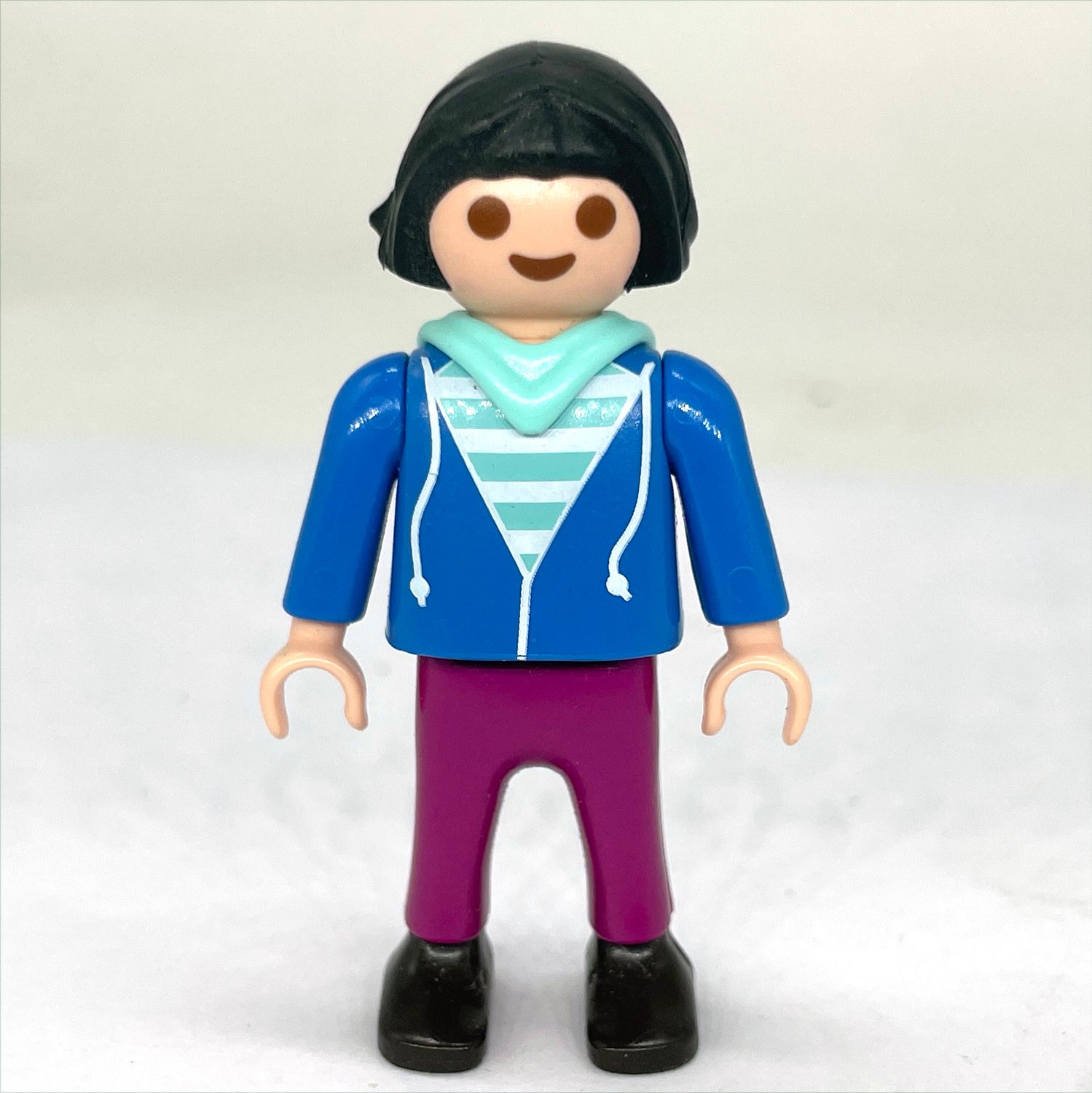playmobil enfant fillette sweat bleu