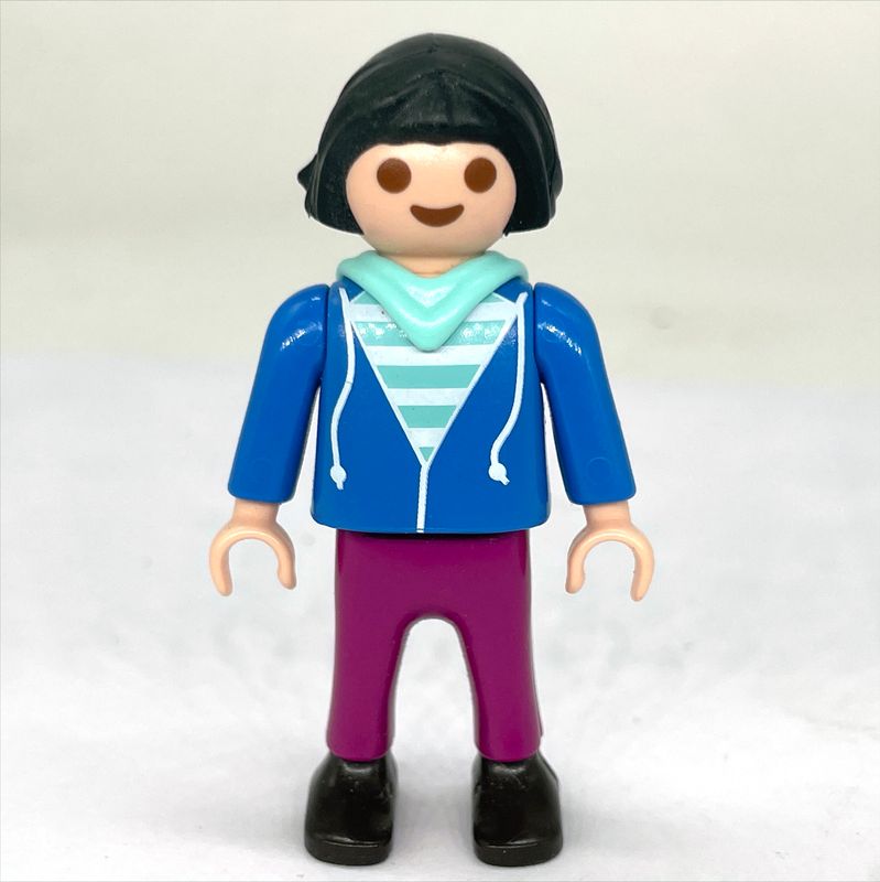 playmobil enfant fillette sweat bleu playmobil enfant fillette sweat bleu