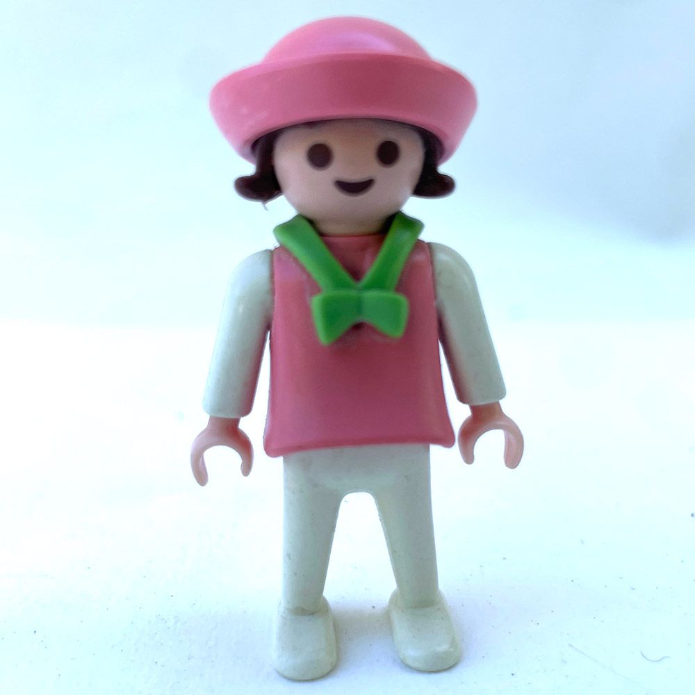playmobil fillette rose 1900