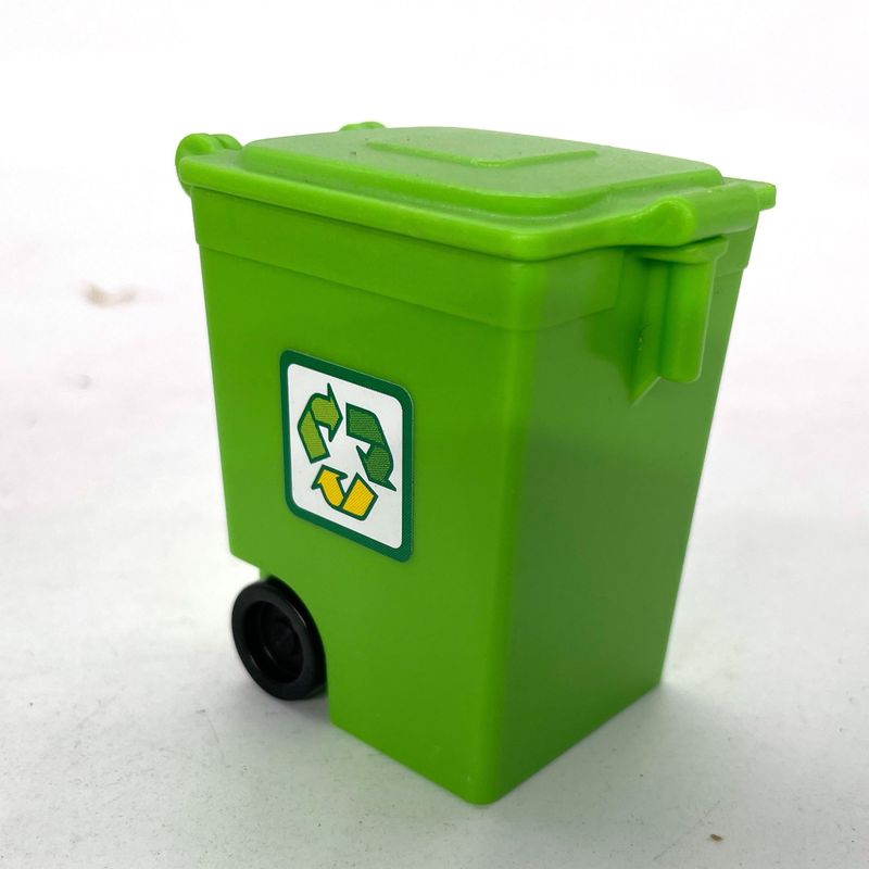 playmobil poubelle verte recycle