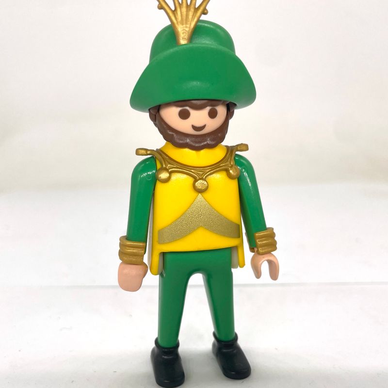 Playmobil valet vert jaune Playmobil valet vert jaune