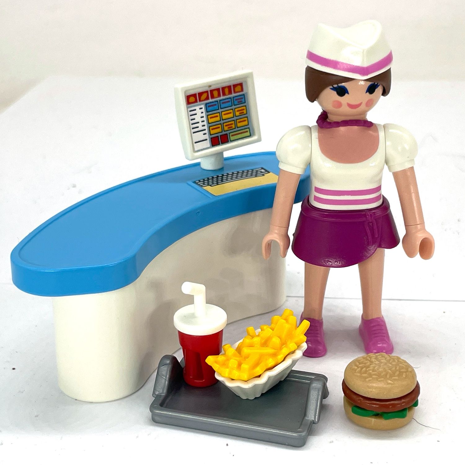 playmobil vendeuse fast food 2 playmobil vendeuse fast food 2