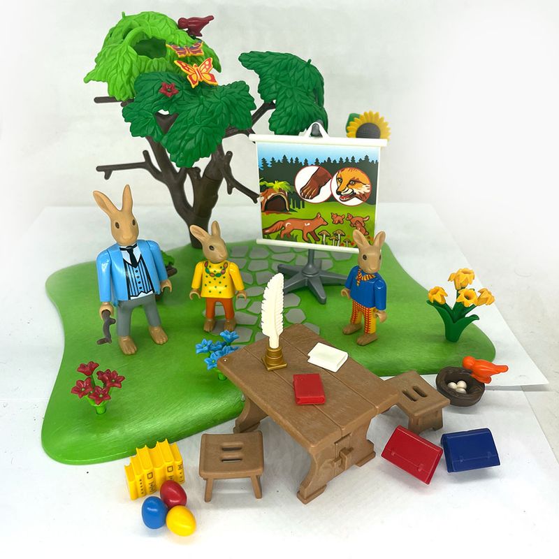 playmobil set école des lapins playmobil set école des lapins