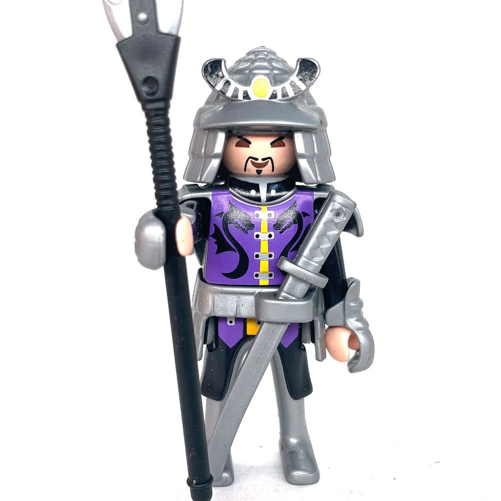 playmobil samouraï asiatique violet playmobil samouraï asiatique violet
