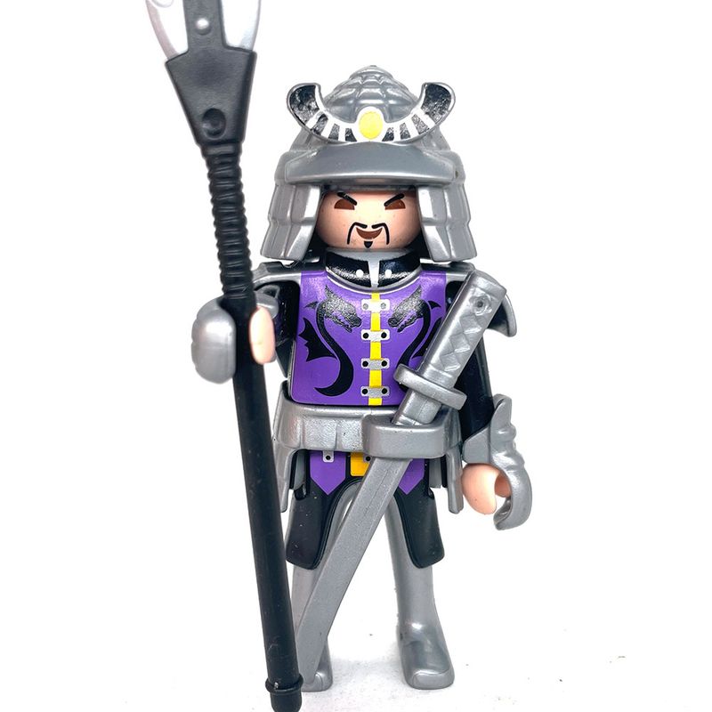 playmobil samouraï asiatique violet playmobil samouraï asiatique violet