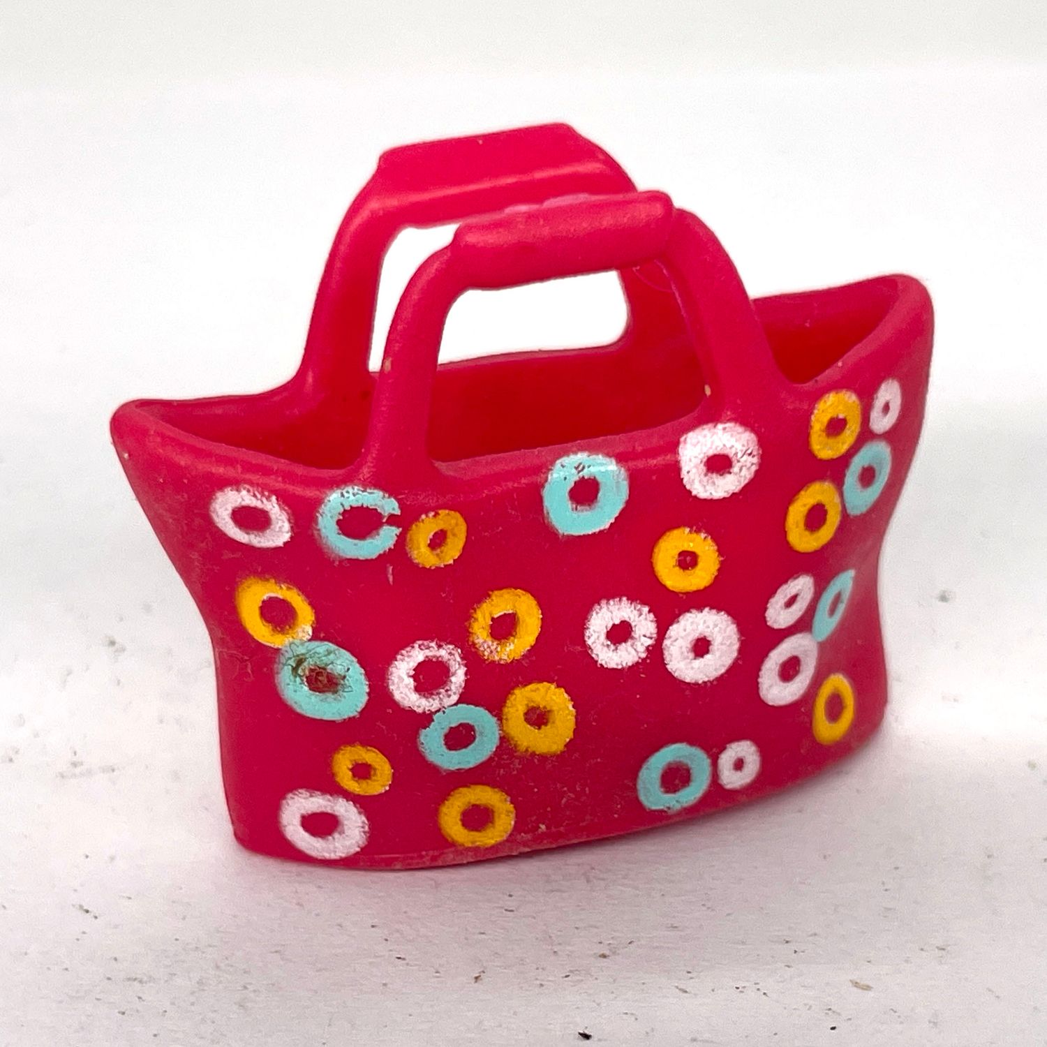Playmobil sac cabat rose à fleurs