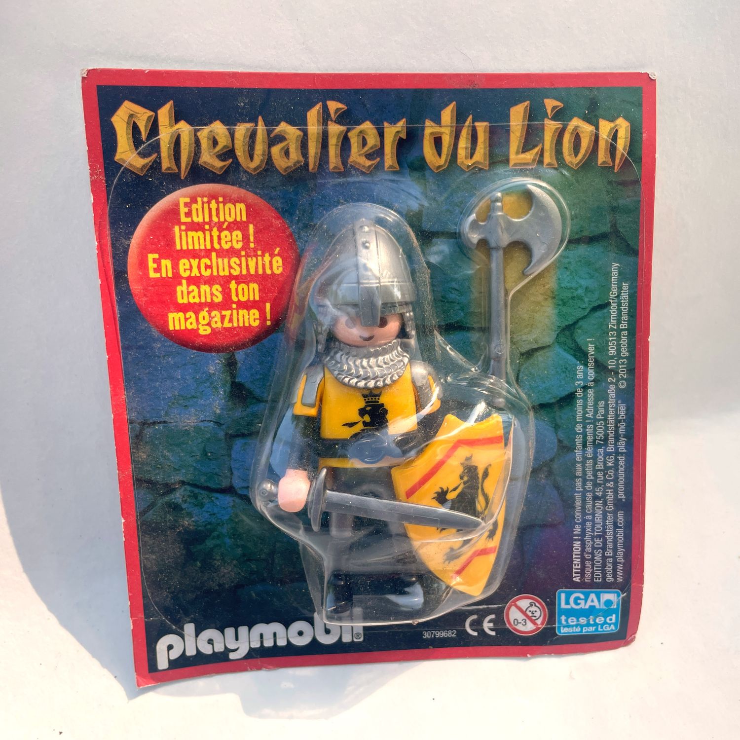 playmobil blister chevalier du lion 2