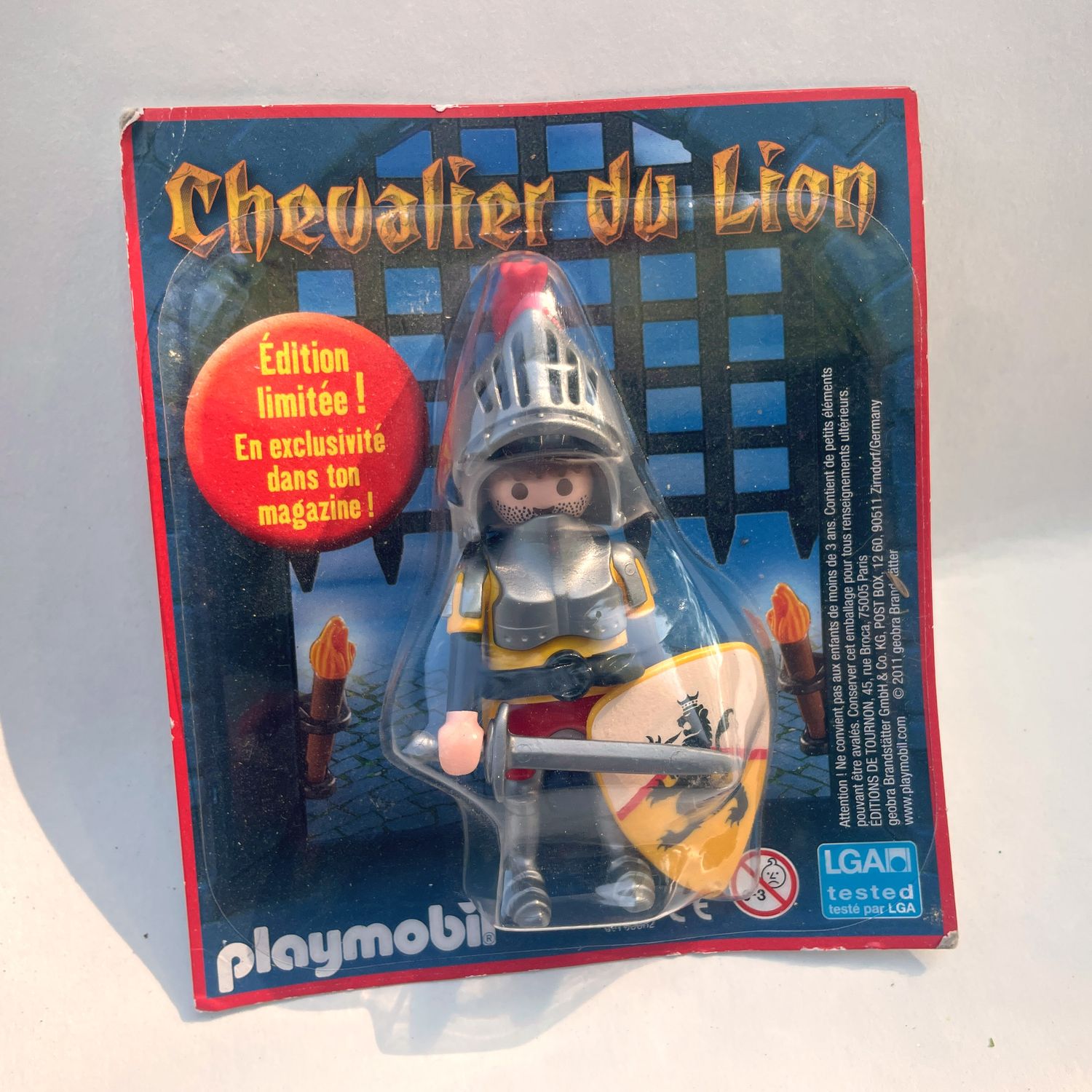 playmobil blister chevalier du lion playmobil blister chevalier du lion