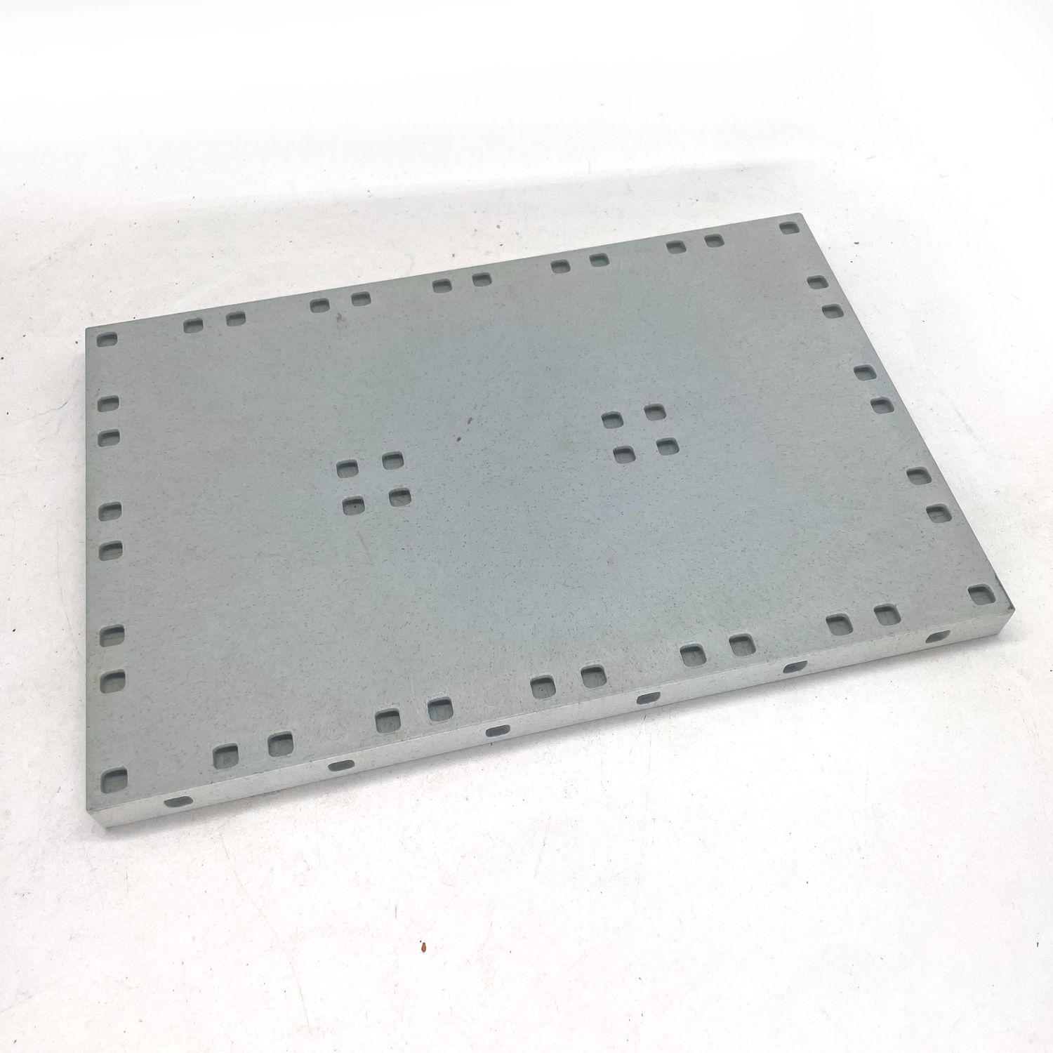 playmobil plaque système X grand rectangle gris