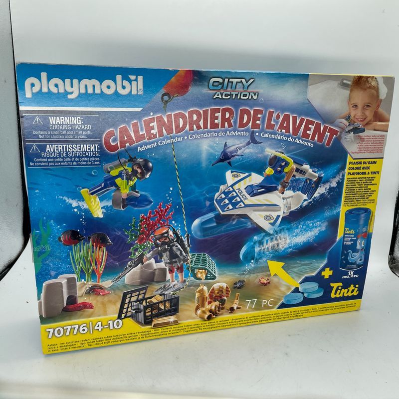 playmobil 70776 calendrier de l'avent sous marin playmobil 70776 calendrier de l'avent sous marin