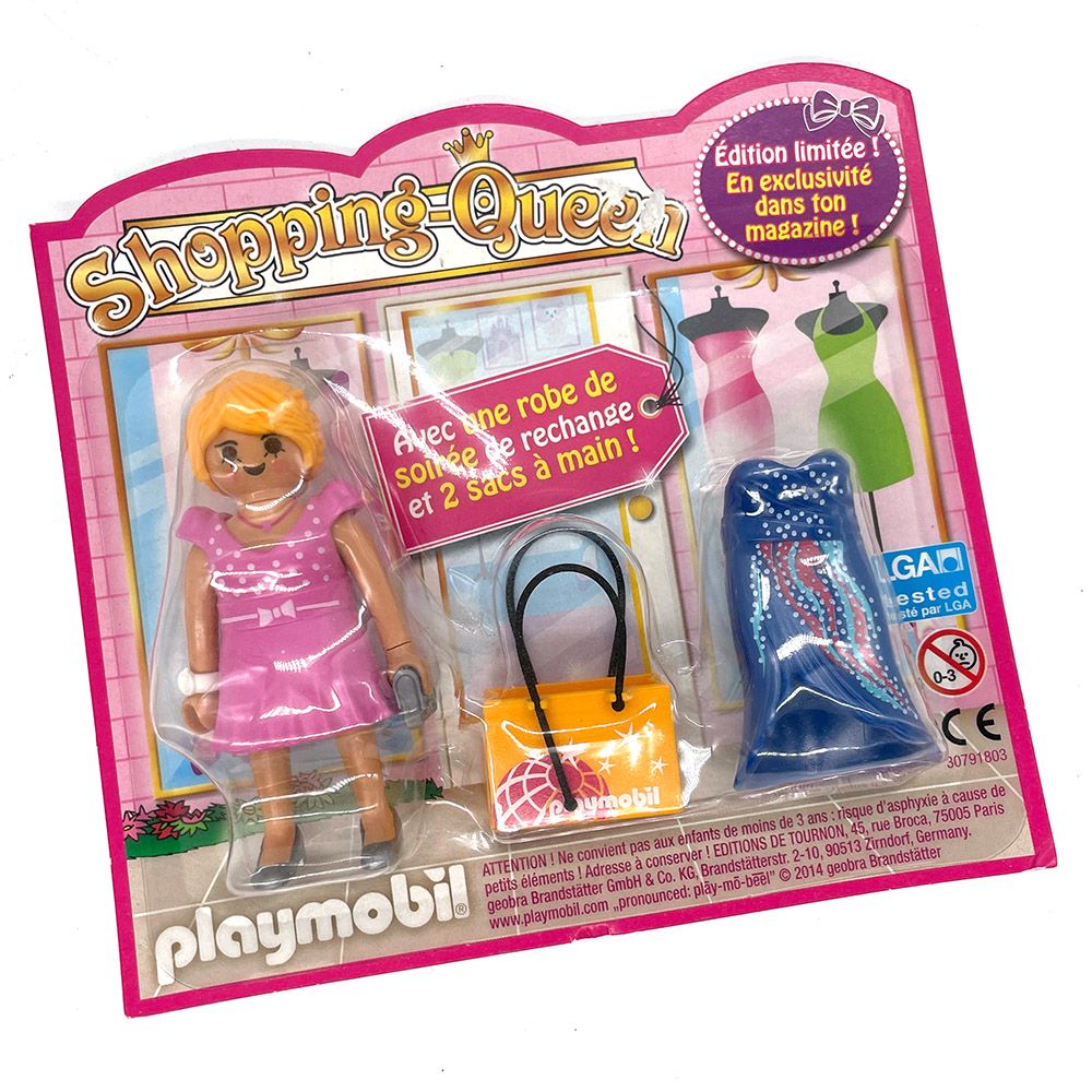 playmobil blister shopping queen playmobil blister shopping queen