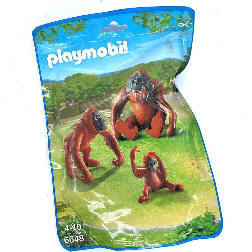 playmobil 6648 famille d'orang outang playmobil 6648 famille d'orang outang