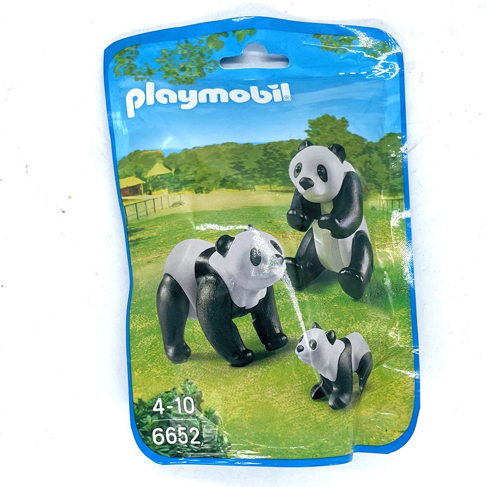 playmobil 6652 famille de panda playmobil 6652 famille de panda