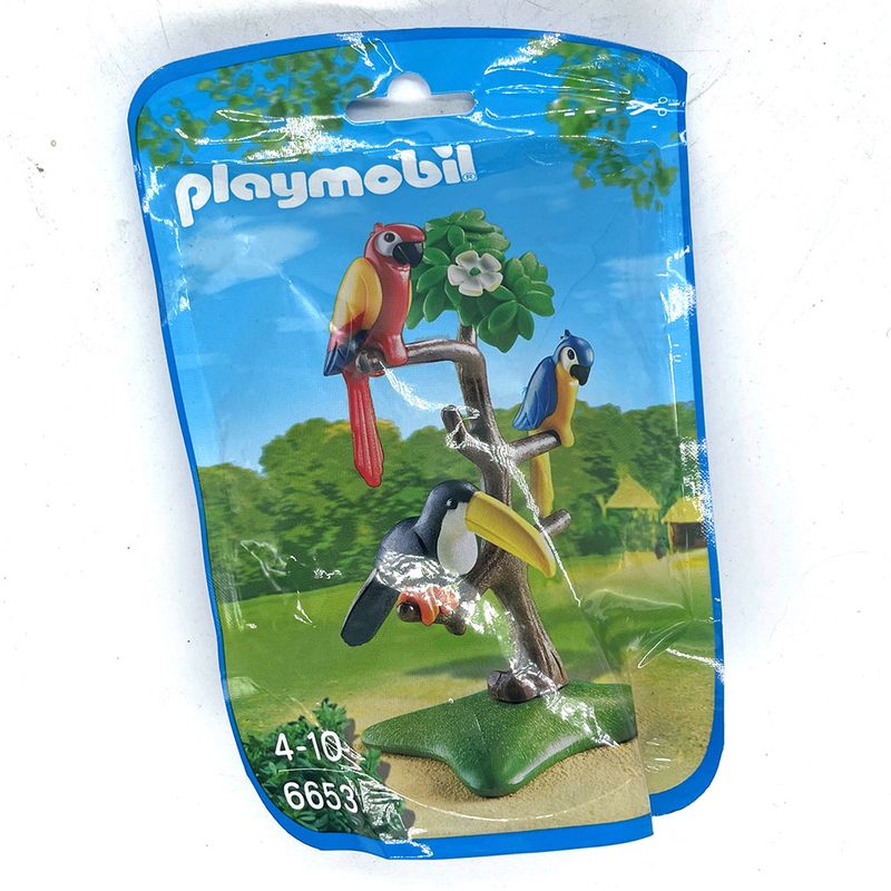 playmobil 6653 perroquets et toucan playmobil 6653 perroquets et toucan