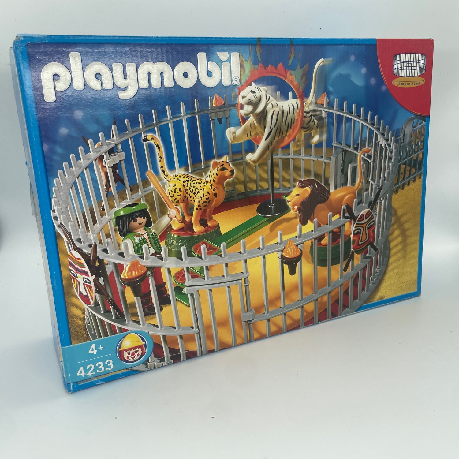 Playmobil 4233 numéro cirque cage dompteurs