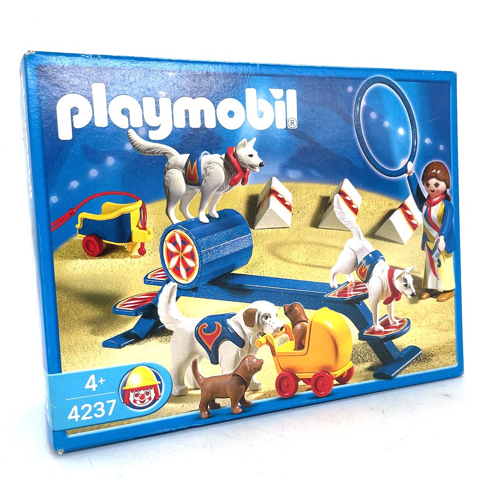 playmobil 4237 numéro de cirque chiens playmobil 4237 numéro de cirque chiens