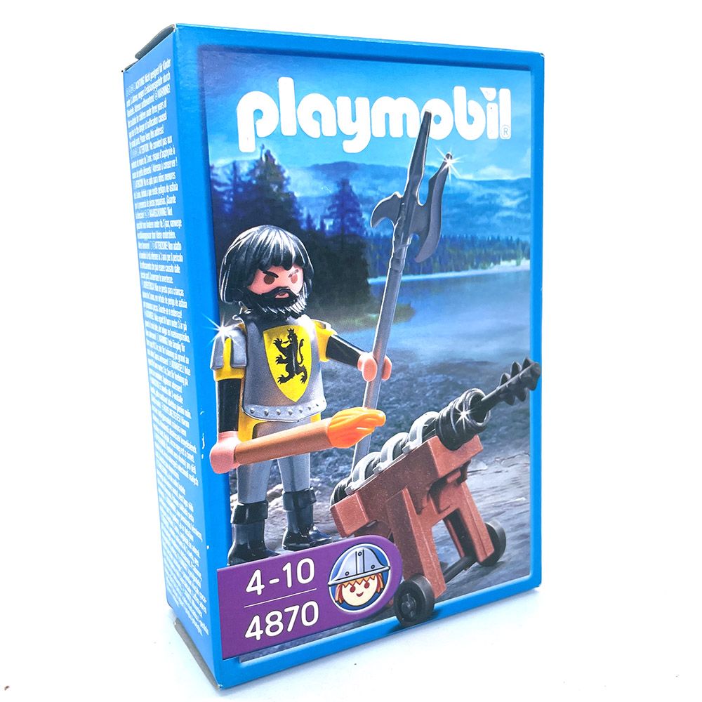 playmobil 4870 canonnier lion noir playmobil 4870 canonnier lion noir