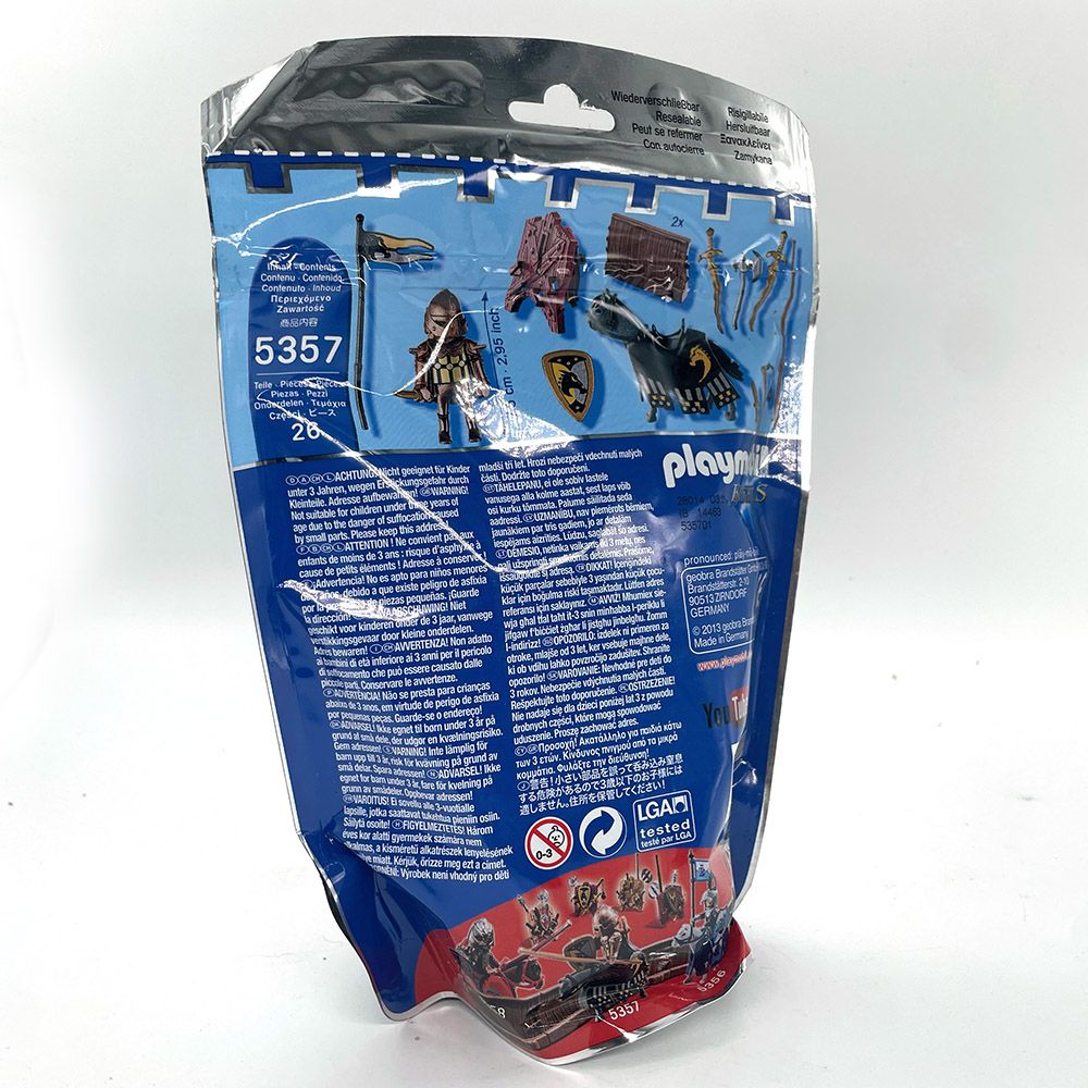 playmobil 5357 chevalier cuivre