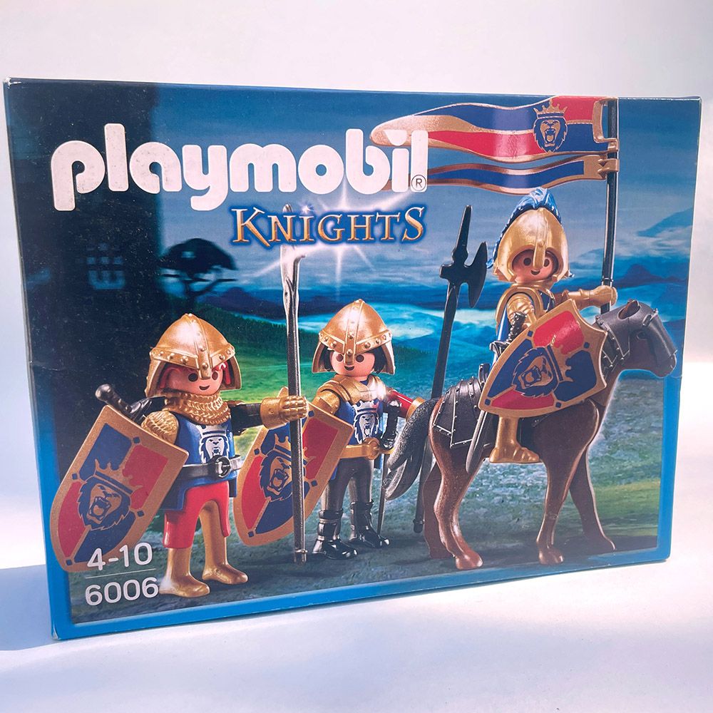 playmobil 6006 chevaliers lion or playmobil 6006 chevaliers lion or