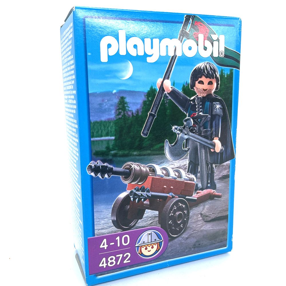 playmobil 4872 canonnier noir playmobil 4872 canonnier noir
