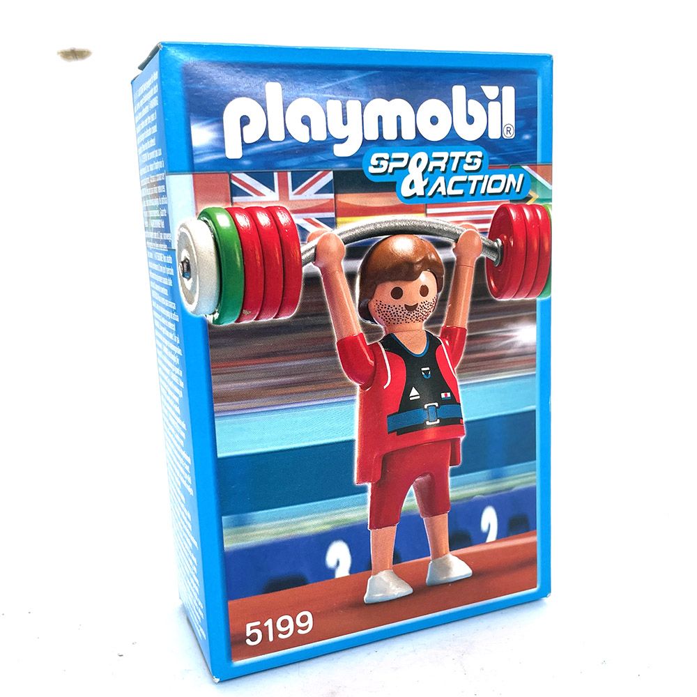 playmobil 5199 haltérophile jeux olympiques